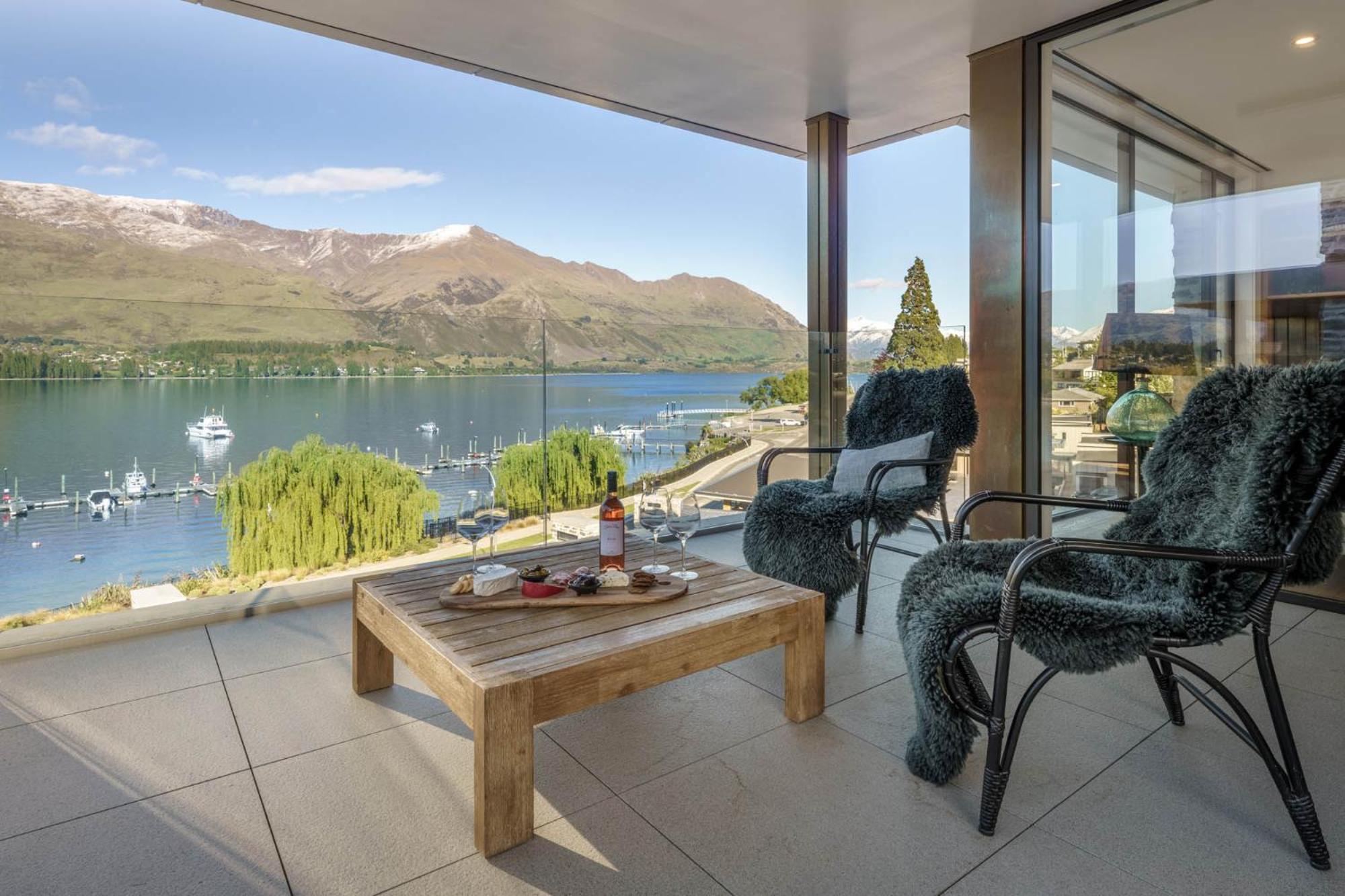 Marina Terrace Apartments, Wanaka Exterior foto